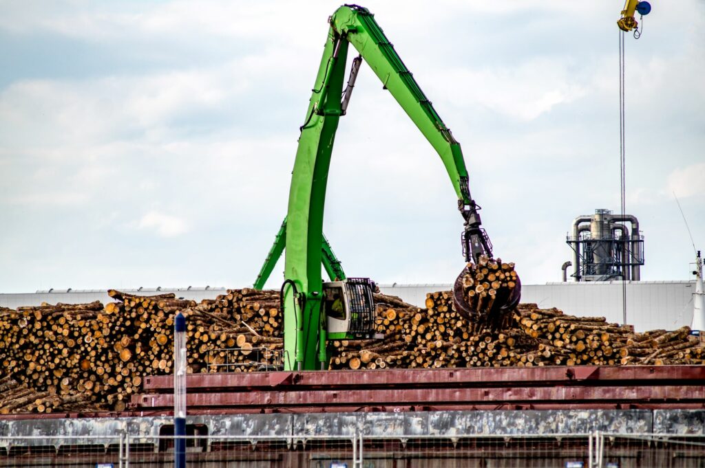 Holzumschlag